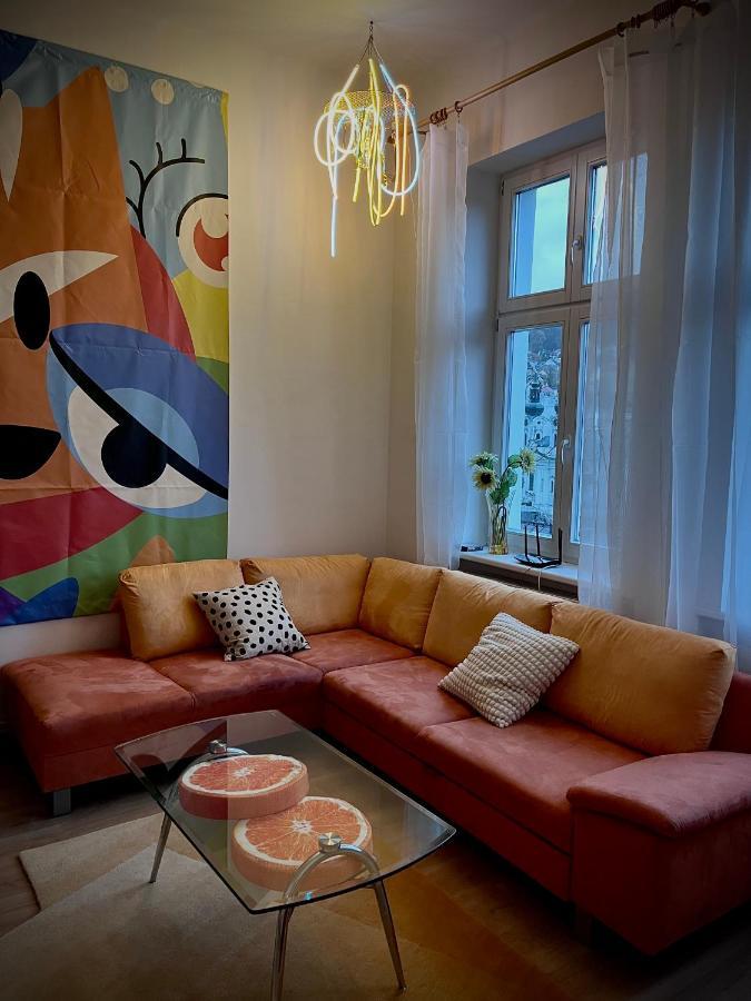 Sunny City - Apartment In Spa Zone With Private Garage Karlovy Vary Dış mekan fotoğraf